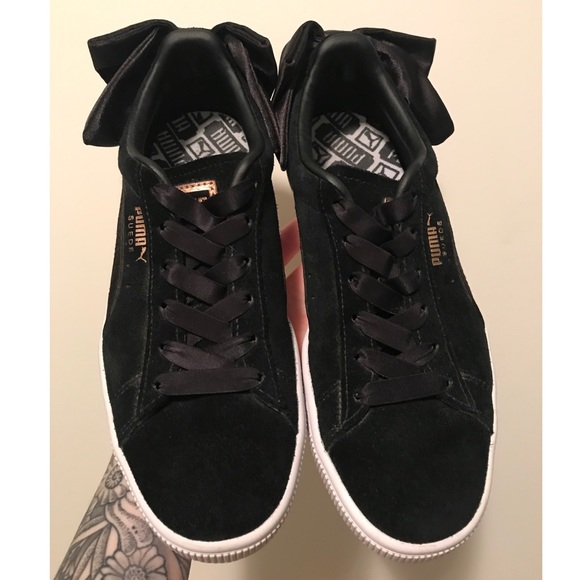 Puma Suede Varsity Bow Sneaker - Picture 2 of 8